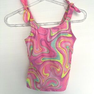 Girls size small 6/7 Cat & Jack swim tank